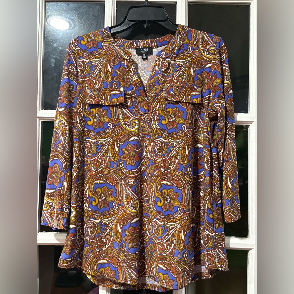 Paisley Print Women's Top